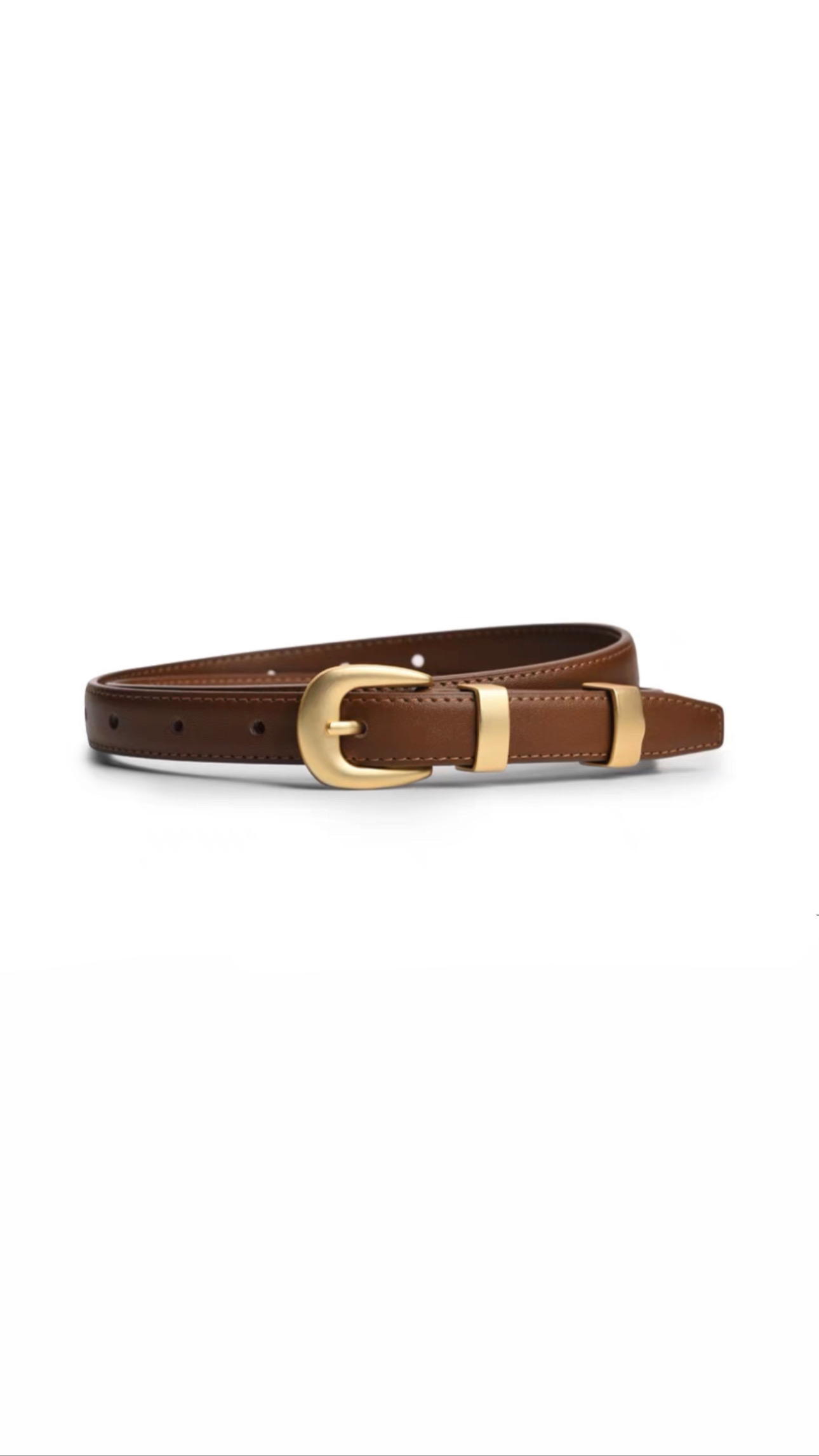 BELT 8 BROWN